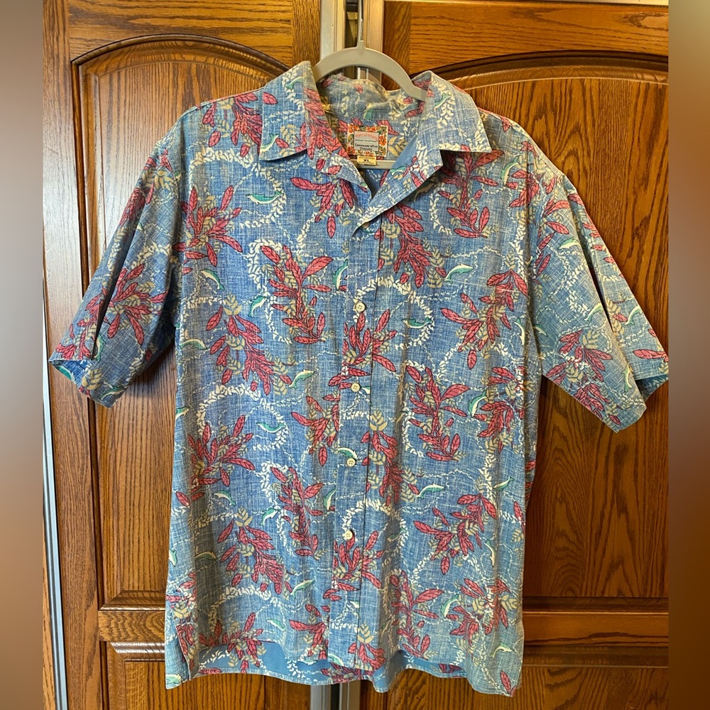 Vintage Reyn Spooner Commemorative Christmas shirt